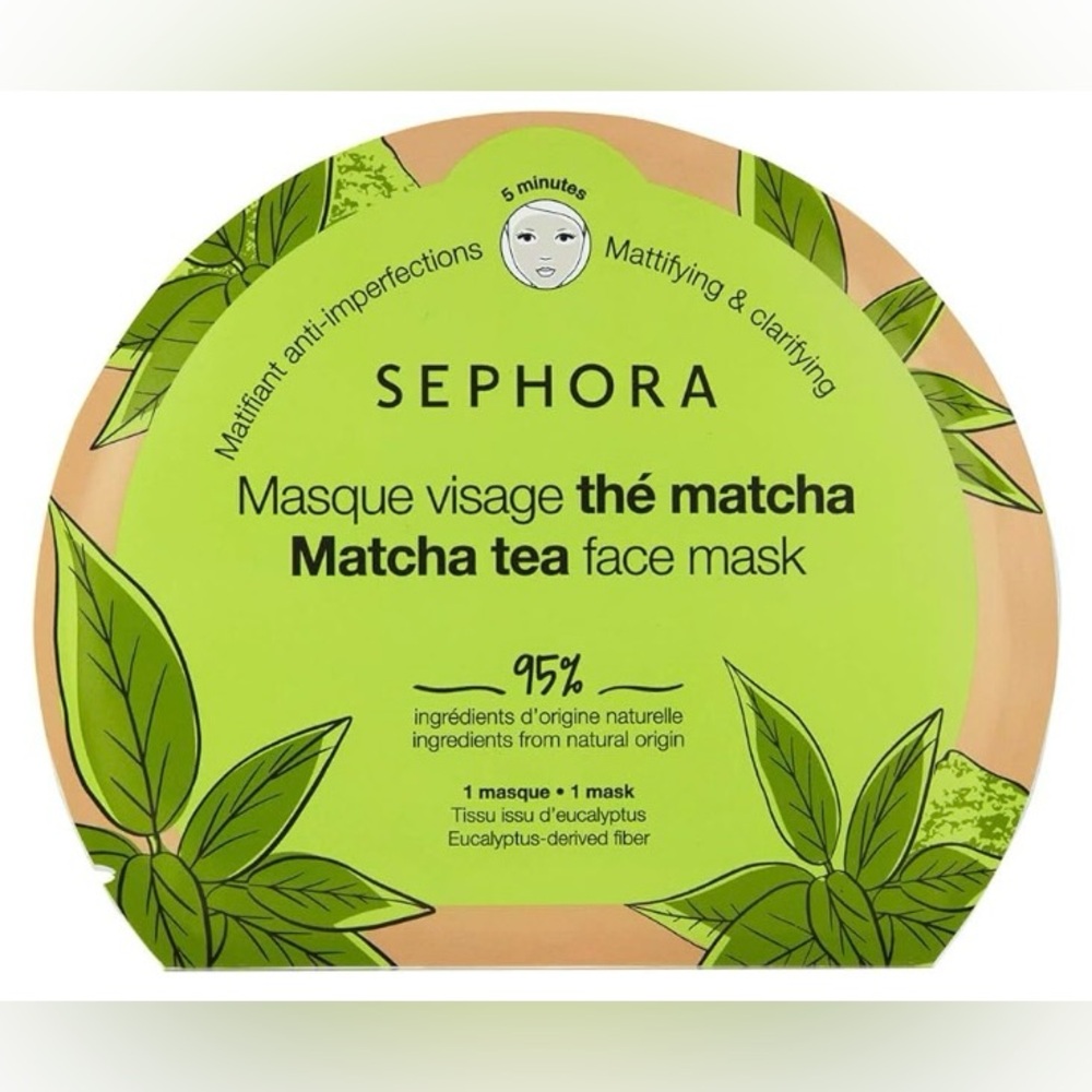 💛3/$15 DISCONTINUED‼️ Sephora Matcha Tea Face Mask